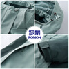 ROMON three-in-one jacket for men and women, autumn and winter outdoor windproof and warm mountaineering jacket, black XL