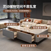 Memory travel coffee table living room home small apartment new light luxury tea table high-end marble coffee table table TV cabinet combination