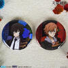 Storm Bungou Stray Dogs Double Flash Badge/Baji Dazai Osamu Nakahara Chuuya Nakajima Atsushi Kanaya 15-year-old Dazai Osamu model