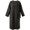 Sancai 2025 new winter double-sided woolen coat long round neck for women