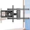 TV wall mount suitable for Samsung TV bracket telescopic rotating rack wall mobile folding 75/86/98 inches suitable for Samsung 40-70 inches widened panel