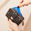 Golden Fox (FOXER) women's wallet large capacity short card holder wallet wallet clutch bag light luxury birthday Valentine's Day gift