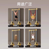 GERTHRON German floor-standing horizontal bar home pull-up device indoor single bar punch-free home waist protrusion suspension bar training standard model - available for the whole family thickened steel pipe丨bearing capacity 5000 catties