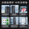 20% subsidy for home appliances double-door refrigerator household small first-class energy efficiency small refrigerator energy-saving air-cooled and frost-free single person preferred 158 upgraded freshness, clean taste and frost reduction 68L