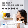 Xiaodu Smart Alarm Clock Speaker Super Powerful Xiaodu Large Screen Digital Display Bedside Creative Alarm Clock Voice Interaction Infrared Remote Control Home Appliances Children's Early Education Machine Story Machine