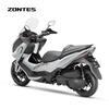 Shengshi ZONTES 2026 new Shengshi 368E electronic throttle scooter National IV single-cylinder water-cooled 368cc mecha gray