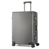 Goldlion suitcase 24-inch checked large-capacity password trolley case for men and women business trip suitcase Valentine's Day and Spring Festival gift silver gray FC334006-P2468 24-inch checked luggage required (suitable for 6-10 day short trips)
