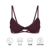 Victoria's Secret Shiny Decorative Sexy Glossy Push-Up Bra Valentine's Day Gift 21P9 Grape Purple 11273926 75B (34B)