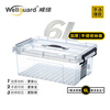 Weijia storage box thickened portable transparent plastic box parts and debris storage box small size 6L