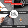 Non-slip floor rubber thickened rubber waterproof tendon flame retardant insulating plastic floor wear-resistant PVC outdoor non-slip floor mat super thick * 4-mm red herringbone pattern customized (contact customer service for size can be cut)