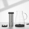 Coffee utensils, ice drip coffee, cold brew pot, hand brewed cold brew pot, home sharing pot, juice tea filter glass pot, cold brew pot