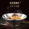 Sansi Steel Soup Bowl Large 304 Stainless Steel Bowl Food Grade Noodle Bowl Ramen Hat Bowl Salad Basin Insulated Double Layer Noodles 2 Pack 304 24cm Double Layer Insulation