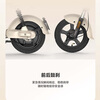 AIMA electric car Xiaojindou 48V21A graphene new national standard electric bicycle adult small student transportation new battery car Xiaojindou new tea white 48V12AH lead-acid 48V battery