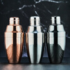 Bar soul standard three-stage shaker 304 stainless steel classic Japanese shaker professional British bartender shaker classic large size 500ml regular recommendation