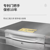 KUAIER ultra-low temperature minus 60 degrees freezer all stainless steel horizontal commercial quick-frozen low-temperature seafood deep-freezing freezer minus 65 degrees 612 liters 1750*880*940