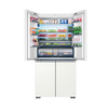Haier Heyue refrigerator 625 liters BCD-625WLHTD2BW4U1 ultra-thin zero-embedded cross-door household large capacity BCD-625WLHTD2BW4U1 Yunfubai