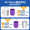 Lide medium garbage bags 150 pieces for household use affordable 5 rolls 45*50cm garbage classification purple