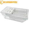 Junmo ice box semi-automatic ice tray household frozen ice storage box ice making mold 15 ice trays 6 pack