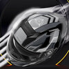 JHLONG URBANSTYLE HELMET motorcycle open-face helmet for men in winter, anti-freeze, warm and anti-fog, electric vehicle, all-season full-face helmet with Bluetooth headset, new national standard, Class A, Gundam black, high-definition dual mirrors XXL (60-64 head circumference)