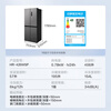 Midea refrigerator cross-door double-door multi-door first-class energy efficiency dual-frequency air-cooled frost-free household four-door refrigerator Midea produced Hualing 426/525/520 Cross 426丨hot model first-class dual-frequency ultra-thin