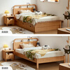Lin's home children's bed single bed 1.05m small bed for boys and girls small apartment KN4A