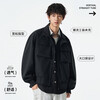 VUUG American short flight jacket men's new casual retro workwear design fashion jacket black S
