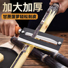 Zhang Xiaoquan old-fashioned sugar cane peeling knife thickened commercial sugar cane peeling knife stainless steel right left hand peeling knife pineapple knife carbon steel_right hand extra large sugar cane knife