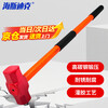 Hasdick long-handled large hammer octagonal hammer decoration hammer chisel wall hammer iron hammer with handle octagonal hammer 8 pounds