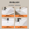 KEGOO bathroom cabinet ceramic integrated washbasin solid wood mirror cabinet combination bathroom washbasin washbasin 70cm K8071