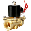 Wawaston solenoid valve copper electric water valve oil valve air valve water inlet valve normally closed switch valve 6 points AC220V 2W-200-20 copper