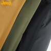 JEEP double-sided new polar fleece jacket for men and women in autumn and winter windproof and warm stand-up collar plus velvet loose fleece jacket