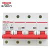 Delixi Electric Air Switch High Power Current Household Circuit Breaker Short Circuit Protector DZ47-125 4P li(C) 125A
