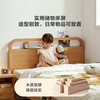 Lin's home children's bed single bed 1.05m small bed for boys and girls small apartment KN4A