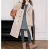 TonLion 2025 winter long imitation fur women's jacket