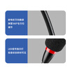 TAKSTAR MS-189 Conference Microphone Desktop Gooseneck Wired Microphone Professional Performance Stage Host Microphone Elegant Black