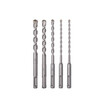 Bosch Bosch electric hammer drill bit round shank four pit drill 1 series set 6/6/8/10/12*160mm210mm accessories 6 6 8 10 12 round shank four pit 1 (length 160mm)
