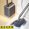 JCZS Toilet Brush Suction Cup 2026 Style Home Cleaning No Dead Angle Wall-mounted No-Punch Bathroom Gun Ash*1 Suction Cup Does Not Hurt the Wall/No Dead Angle Brush Head