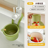DASKSHA hangable sink drain basket household kitchen sink separates food residue filter basket fruit cleaning rack