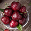 Fresh on-site cherries, fresh, juicy and fruity, in-season large cherries 2kg (net weight), small fruit XL, single fruit 24-26mm