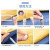 Jingxianju Quilt Fixer Sheet Quilt Cover No Nails No Needles Invisible Anti-Kick Quilt Buckle Anti-Kick Soft Glue Nails Quilt Anti-Slip 1 Needle Pusher + 96 Soft Cushions + 1200 Plastic Needles