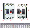 Delixi molded case circuit breaker CDM1-63L125L250L225A63A100A160A400 circuit breaker 630 default default