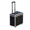 Qiao Bo Lai aluminum alloy tool box trolley box transport box trolley storage box instrument box hardware repair tool box drag box 46 46*25*42 directional empty box