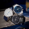 Citizen (CITIZEN) watch light-kinetic energy radio-controlled watch Blue Angel first generation second generation Air Eagle sapphire dual display business casual men's watch CB0270-10A Air Eagle new model