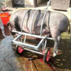 Mi Hong Thickened and Reinforced Pig Killing Rack, Multi-functional Pig Killing Cart, Pig Killing Table, Fixed Artifact when Butchering Pigs, Household Cart Equipment, Thickened 5-claw Pig Killing Cart Set