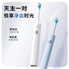 Midea electric toothbrush dual-pack adult sweeping vibration upgrade, super long battery life, 5 modes, efficient cleaning of teeth for men and women, YM3 blue and white New Year gift