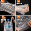 Zhaoshen plastic bag transparent thickened food bag vest bag handbag takeout bag supermarket shopping bag convenience bag white plastic bag 40*65cm (50 pieces/pack) Beijing Pei