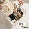 Lohas travel cosmetic bag, portable large-capacity toiletry and skin care product storage bag, high-end travel and business trip bag for high-looking ladies