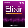 Elixir acoustic guitar folk strings genuine imported 16002 acoustic phosphor bronze ultra-thin coating set