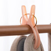 Camellia plastic clothespins, clothes rack, sheet fixed drying clip, sock clip, underwear clothespin, 8 pieces