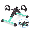 Upgraded version of the elderly's home exercise bicycle for leg exercise, home fitness stepper, multi-function treadmill, green